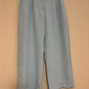 Abercrombie & Fitch Light Blue Wide Leg Pants